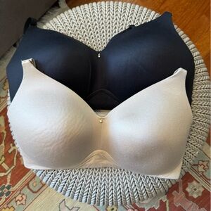 Elegant Women's Intimates Set - Black and Cream